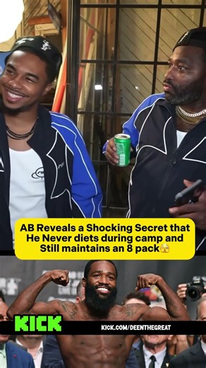 AB Reveals a Shocking Secret that He Never diets during camp andStill has an 8 pack🫣#adrienbroner