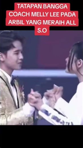 TATAPAN BANGGA COACH MELLY LEE PADA ARBIL YANG MERAIH ALL S.O #trending #viral #fyp