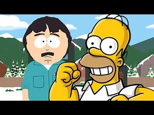 Homer Simpson vs Randy Marsh. Epic Rap Battles of Cartoons Season 3.