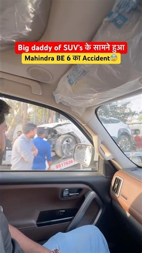 Is 5-Star Safety a Scam? Mahindra BE 6 Accident Reality #mahindrabe6 #be6e #mahindra #mahindraev