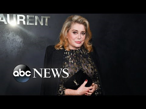 Actress Catherine Deneuve hospitalized in Paris
