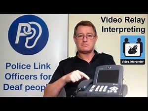 Video Relay interpreting - BSL Video
