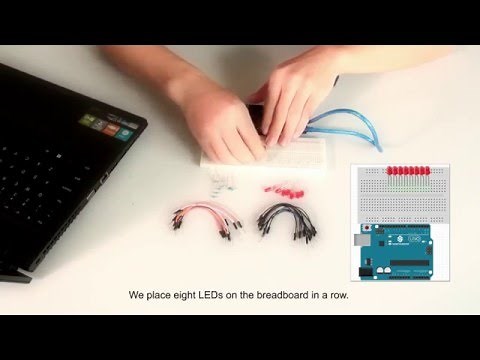 Sunfounder Kit Turorial for Arduino - LED Flowing Lights