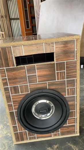Baspro 12inch subwoofer box complete