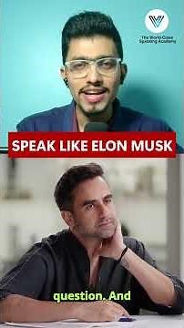 Elon Musk Speech analysis | Communication skills techniques