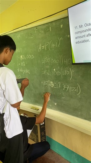 Bayanihan: 4 boys for 1 question during the review in Gen Math 🏅 #lablang #happylang #gurogoal #notoangrybird | Oh Whie