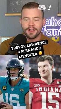 A player comp you HAVE NOT heard yet for Fernando Mendoza #fantasyfootball