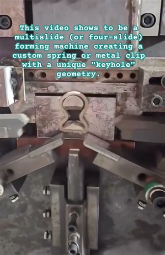 High-Speed Multislide Wire Forming #manufacturing #engineering #machining #metal #industrial