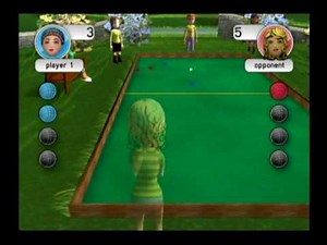 Game Party 3 (Wii) - Bocce (Part 1/2)