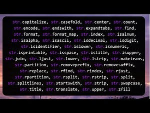 La Guía Completa de los 47 Métodos de Cadenas en Python