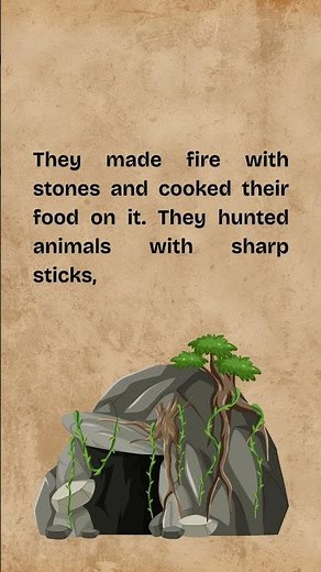 The Cave People #prehistoric #humanhistory#hominin#humandevelopment #history#humanevolution#wildlife