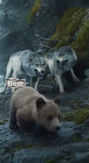 Mother Bear & Lynx vs Wolves | Cubs Rescued 🐻🐺🐾