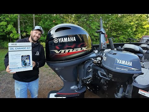 Oil Change on Yamaha Outboard F75 - F115