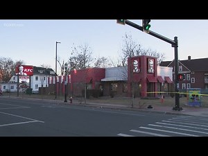 Shooting investigation near KFC is ongoing along Sigourney Street in Hartford; 2 suspects in custody
