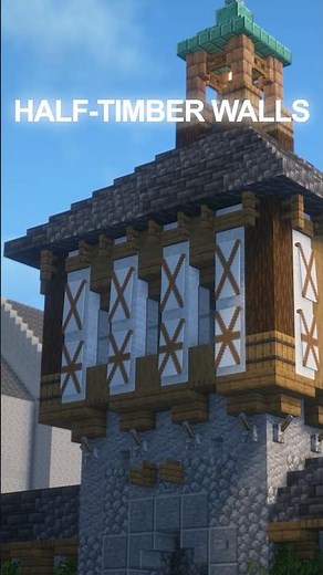 5 Medieval Build Hacks to upgrade your survival world! #minecraft #medieval