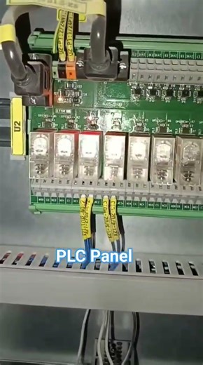 PLC Panel#PLC #Electrician #electrical #plc #plcprogrammingcourse #elevator #lift