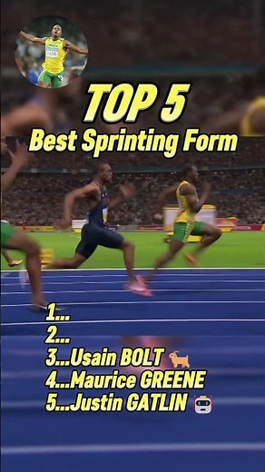 Top 5 Best Sprinter Techniques Ever in Sprinting History!