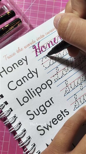 Cursive Writing Practice Tips with TheArtsyBachi