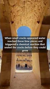 The Roman Concrete Mystery Why Ancient Roman Buildings Are Still Standing After 2000 Years #history