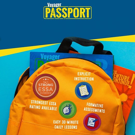 In just 30 minutes a day, you can help those students who need extra support with Voyager Passport, the reading intervention that received ESSA's “Strong” rating. Voyager Passport is packed with everything you need! #Reading #Intervention #VoyagerPassport #Literacy Download sample: https://bit.ly/2LAQj9A | Voyager Sopris Learning