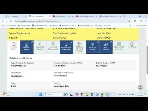how to delete primary authorised signatory in gst|| FULL NEW VIDEO
