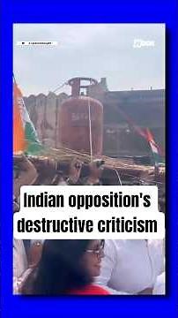 Understand the difference between constructive and destructive criticism by the opposition in India