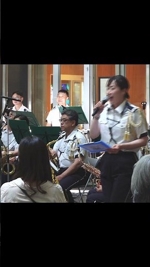 2億4千万の瞳 -エキゾチック・ジャパン」4 郷ひろみの名曲 指揮：1等陸尉 遠藤 敬 陸上自衛隊第１音楽隊 火曜コンサート けやき広場 #shorts