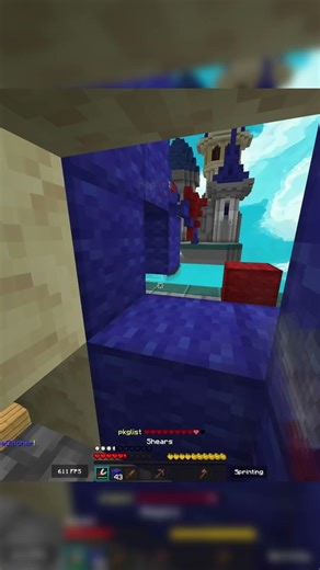 Cleanest Bedbreak! #minecraft #hypixel #bedwars #minemen #pvp #minemenclub #bedfight