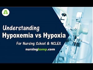 What is Hypoxemia and Hypoxia VQ mismatch Respiratory Assessment Nursing KAMP NCLEX Review 2019