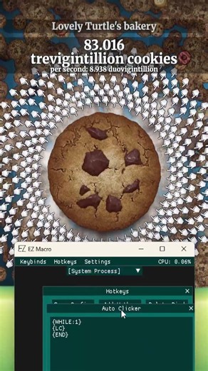 Auto Cookie Clicker #hacker #macro #gaming