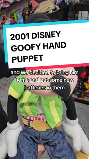 I found this RARE Disney Goofy hand puppet! #thriftstore #thrifting #fisherprice #savers #saversthrift #disney #disneypuppet #puppet #puppets #muppets