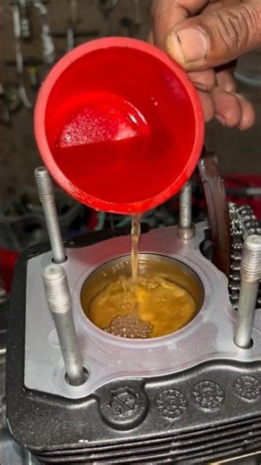 How to check Motercycle pistan ring leaking check ✅#motorcycle #pistan #trending #viral