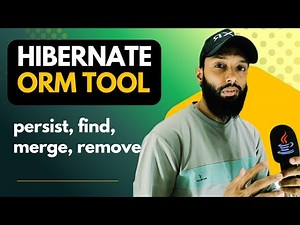 #23 Hibernate JPA Tutorial Day 3 🔥 | CRUD Using EntityManager (persist, find, merge, remove)