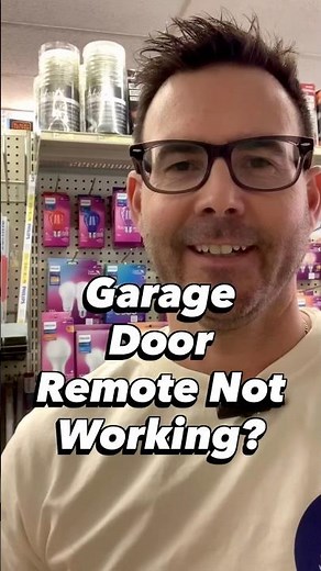 This LED bulb is breaking your garage door remote #shorts #garagedoor #homehacks