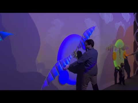 Leonardo da Vinci-themed interactive multimedia art experience (02.04.2025) in Riga