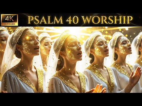 Worship in Heaven 4K – Psalm 40 | 1h42 Songs of Mercy, Obedience & Praise to the Lord