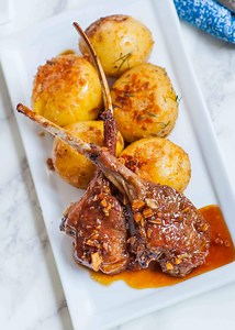 Ginger Garlic Lamb Chops Recipe (video)