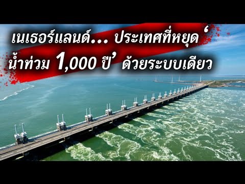 🛡️ “Delta Works” – ระบบเดียว ที่ปกป้องทั้งประเทศ