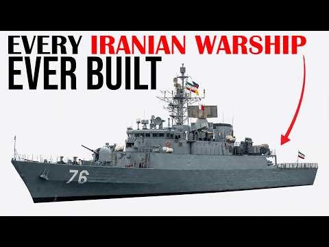 Every Iranian Warship Ever Built