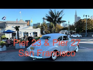 Exploring Pier 23 & Pier 27 on the Embarcadero IN San Francisco