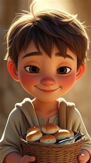 Jesus Feeds 5000 with a Boy's Small Lunch ✨