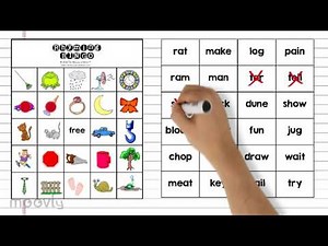 Rhyming Bingo Activity for Phonological Awareness