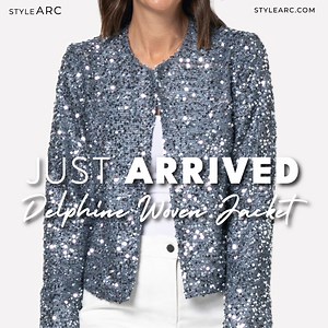 38K views · 224 reactions | ✨ Classic style, sewn your way! Our new Delphine Woven Jacket pattern is fully lined with button opening and optional detailing – perfect for a staple or statement piece! Shop Style Arc sewing patterns today. | Style Arc sewing patterns | Facebook