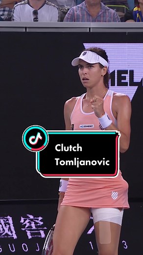 She knocked out Serena Williams with shots like these 🇦🇺 #tennis #tomljanovic #ajlatomljanovic #halep #usopen