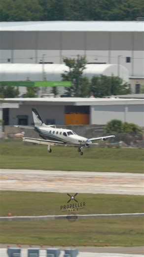 396K views · 3.2K reactions | Socata TBM-850 | N850CA | Landing at Tampa Airport #propplane #aviation #generalaviation #propeller | Propeller Time | Facebook