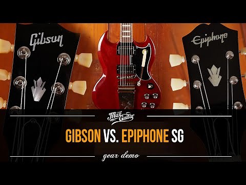 The GIBSON SG vs. EPIPHONE SG in 2021!