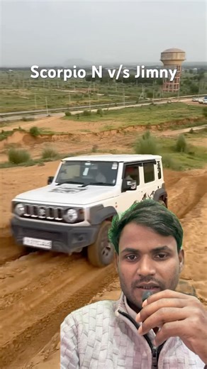 Scarpio N vs Jimmy offroading capicity #automobile #carlover #motovlog