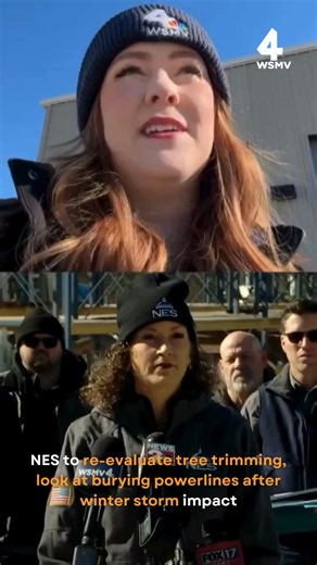 In addition to re-evaluating tree-trimming efforts and studying what it would look like to bury powerlines underground, NES leadership said they are also exploring ways to offer financial relief to impacted customers, although CEO Teresa Broyles-Aplin said she’s not sure yet what that will look like yet. ➡️ https://tinyurl.com/yzxkw7w9 | WSMV 4, Nashville