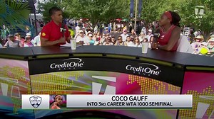 5.5K views · 350 reactions | mentally locked in  Coco Gauff | #CincyTennis | Tennis Channel | Facebook