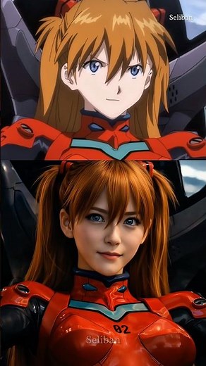 에반게리온 캐릭터 실사화 | Evangelion Live Action #liveaction #anime